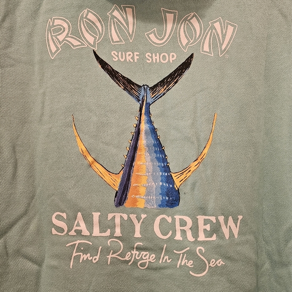 Salty Crew Teal Hoodie - Picture 5 of 6